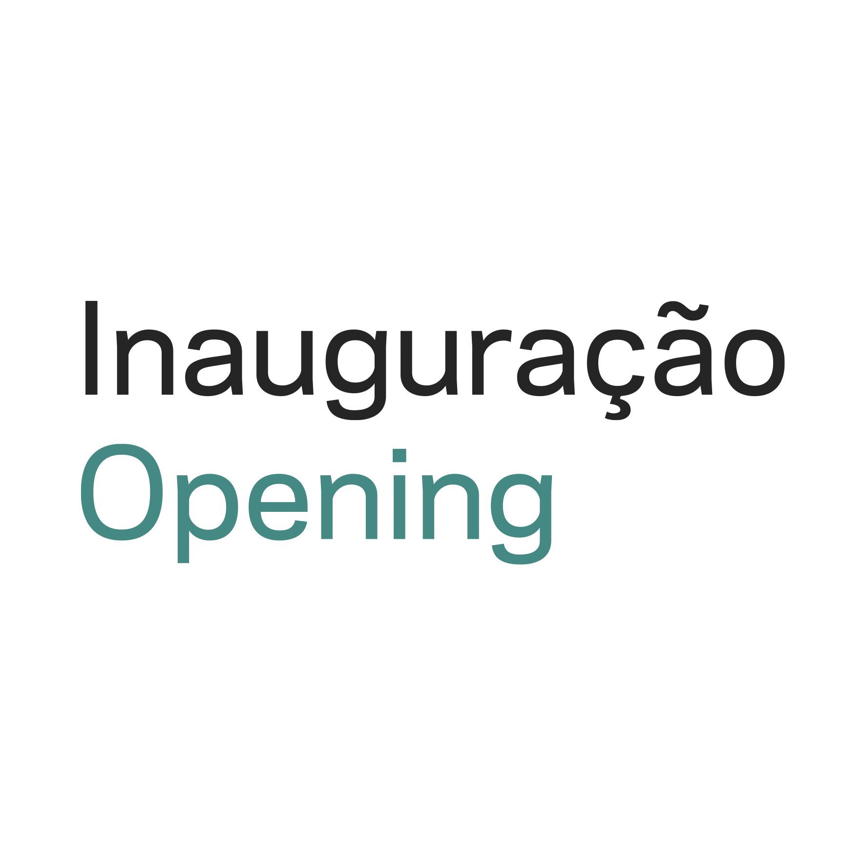 Inauguração